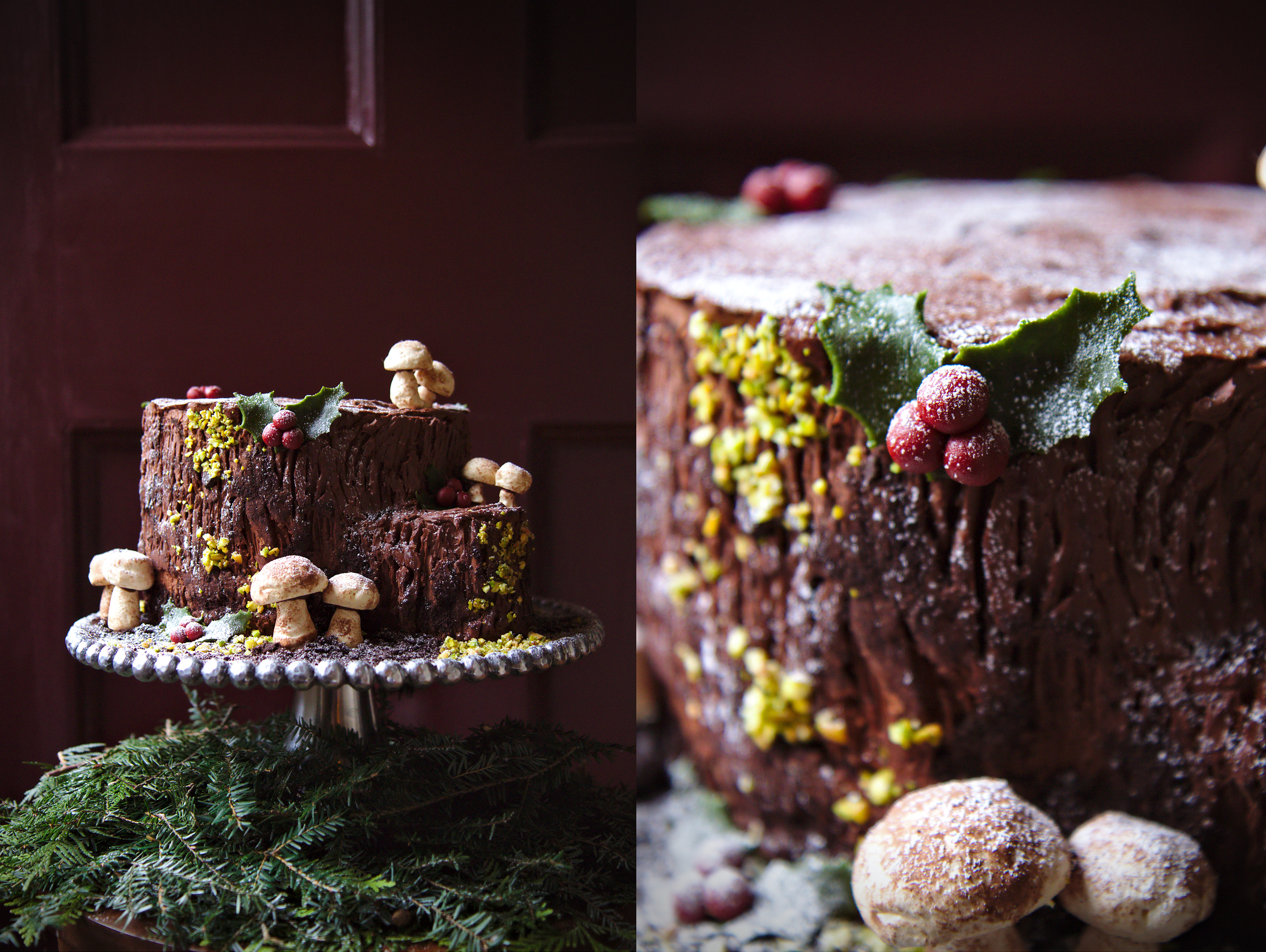 Buche De Noel: How To Make A Yule Log Cake For The Holidays - Just Crumbs  Blog By Suzie Durigon