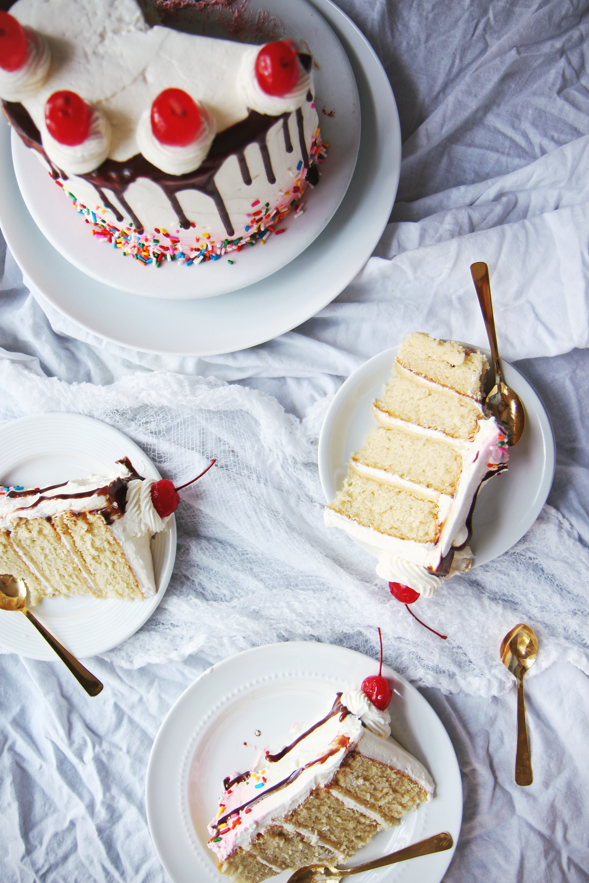 Vanilla Almond Cake | La Pêche Fraîche
