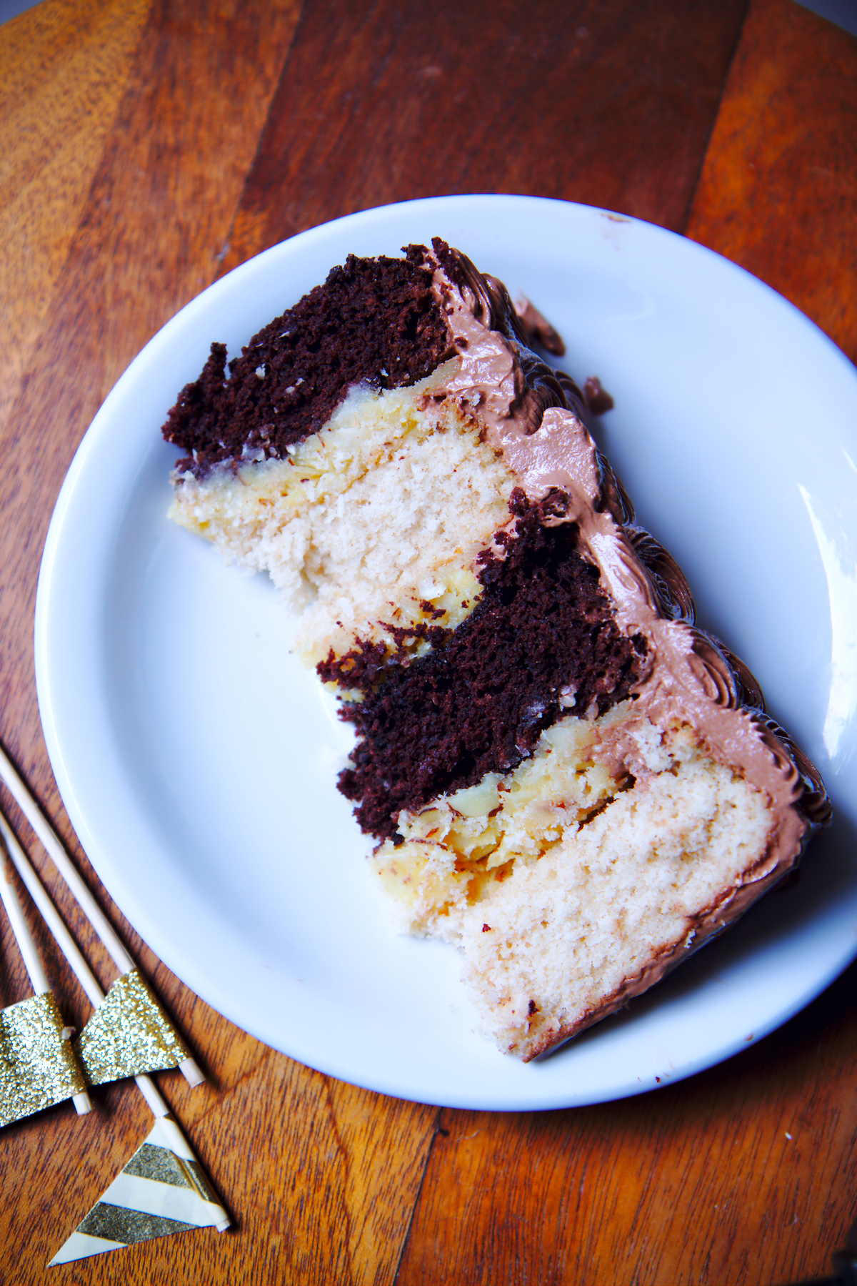 Almond Joy Cake | La Pêche Fraîche